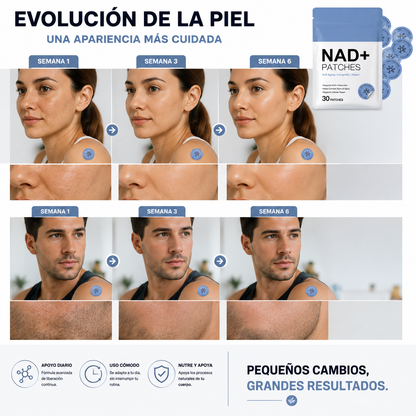 PACK 3 + 2 GRATIS | Parche Adelgazante Tecnología NAD+